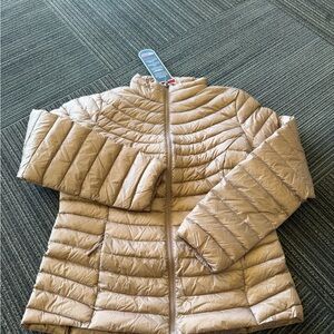 32 Degrees Light Brown Quilted Jacket Down Jacket
